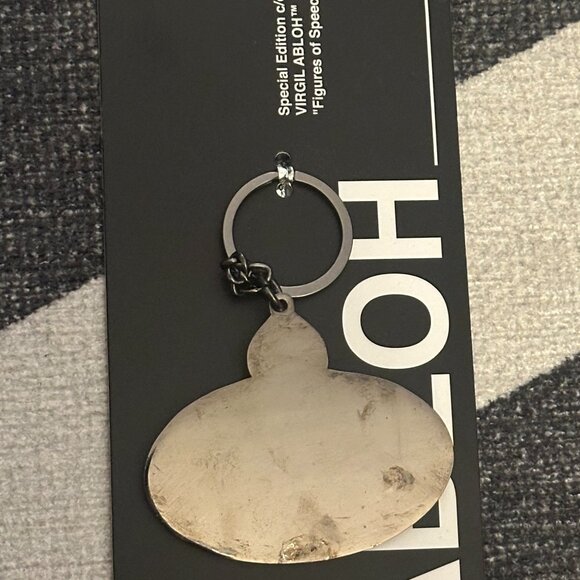 🖤 Virgil Abloh “Figures of Speech” Keychain – Brooklyn Museum Exclusive 🖤 - Picture 4 of 5